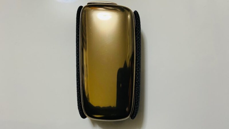 ファブリックバックカバーを付けたプルームX本体