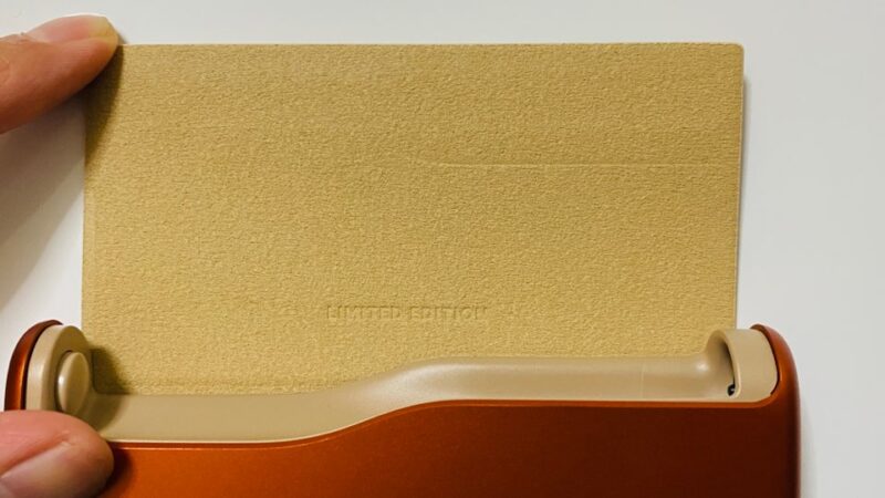 IQOSイルマプライムのオアシスモデル・ラップカバー内側