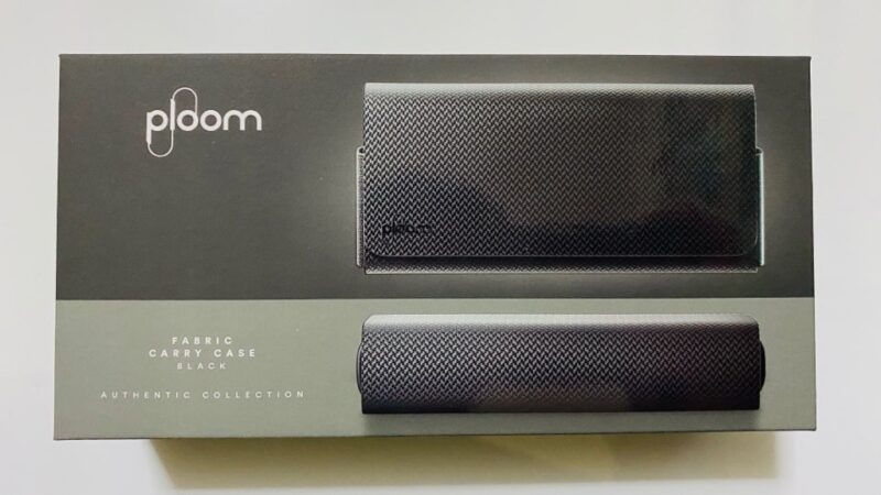 プルームX専用ファブリック・キャリーケースのパッケージ