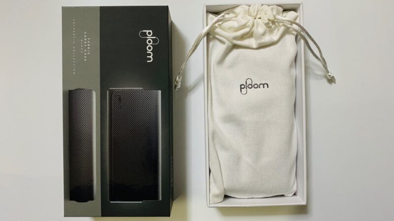 プルームX専用ファブリック・キャリーケースのパッケージ