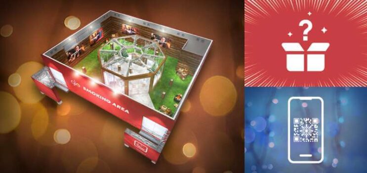 glo喫煙ブース in 第73回さっぽろ雪まつりのコンテンツ