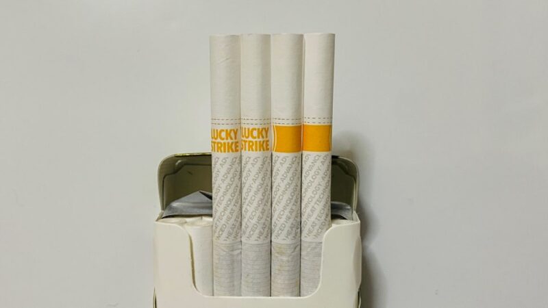 グローハイパーのダークイエローメンソールのたばこスティック