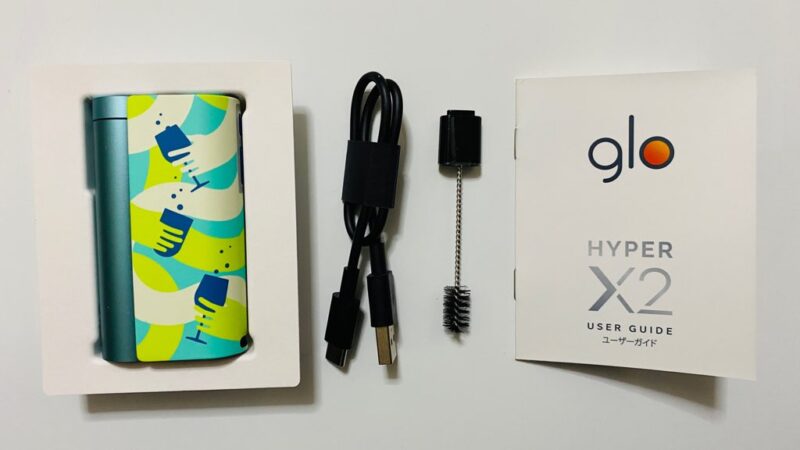 glo hyper X2 スプリングエディションのセット内容