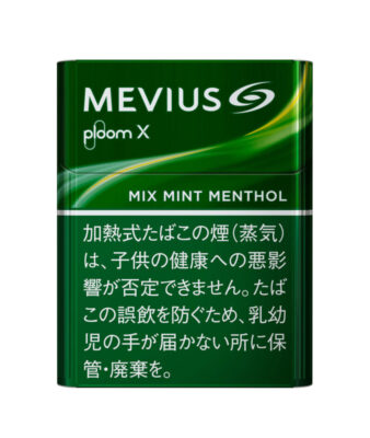 プルームX メビウス ミックスミントメンソールのパッケージ