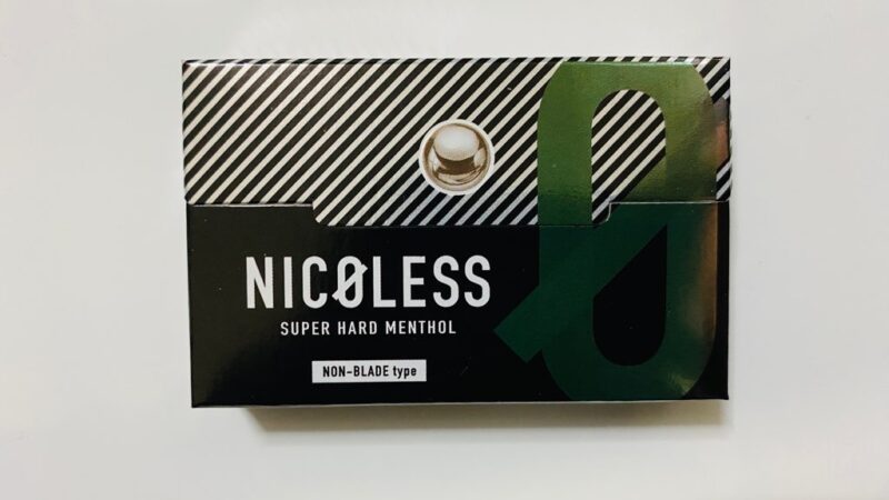 イルマ対応ニコレス スーパーハードメンソールのパッケージ