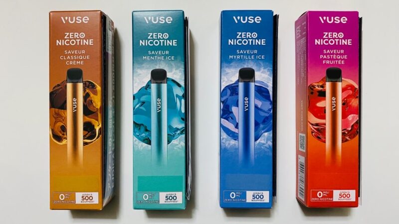 Vuse Go（ビューズゴー）全4種類のパッケージ