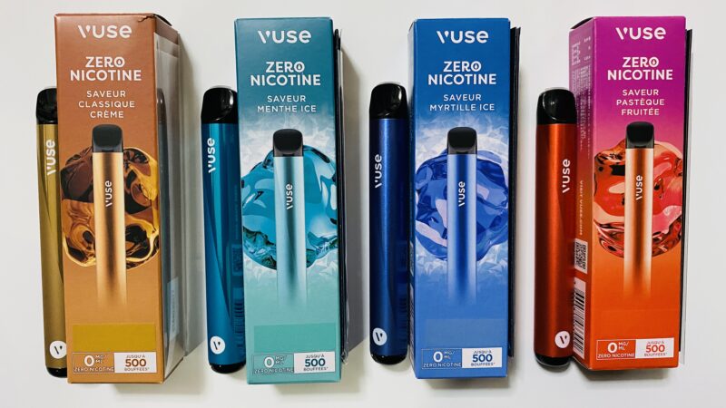 Vuse Go（ビューズゴー）のフレーバー全4種類を吸った感想！味や吸い心地を評価