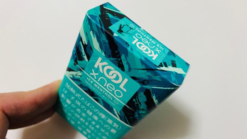 クール エックス ネオ アイス メンソールのパッケージ