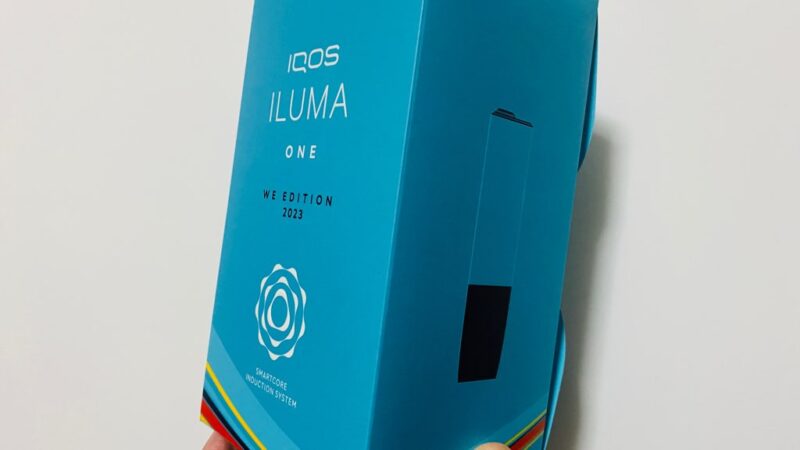 アイコスイルマワン WE 2023 モデルのパッケージ