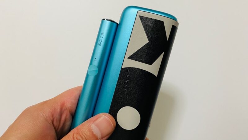 アイコスイルマプライム本体とkolor限定ラップカバー