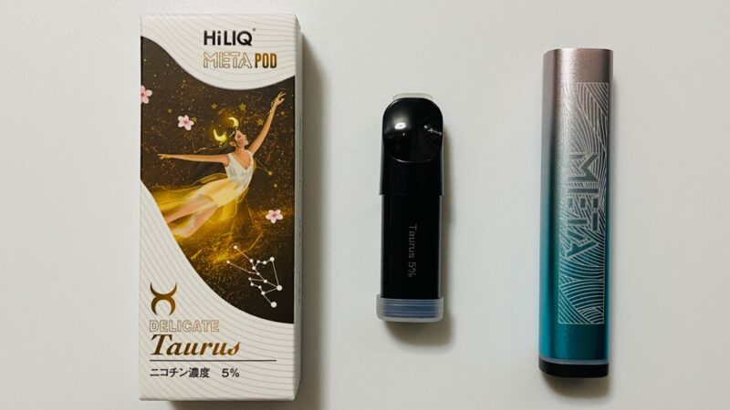 HiLIQ META PODのDelicate Taurus