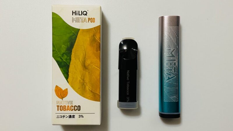 HiLIQ META PODのNative Tobacco