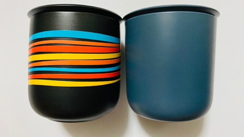 アイコスのWEデザインセラミックトレイと純正トレイ