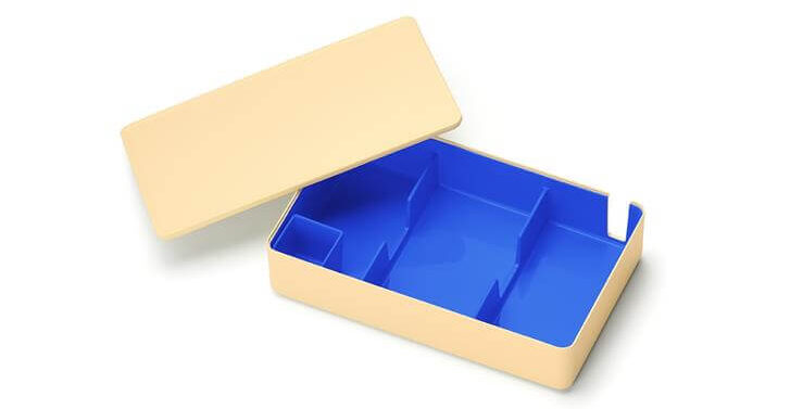 ウィズ2のストレージボックス青