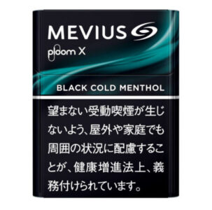 プルームX メビウス ブラック コールド メンソールのパッケージ