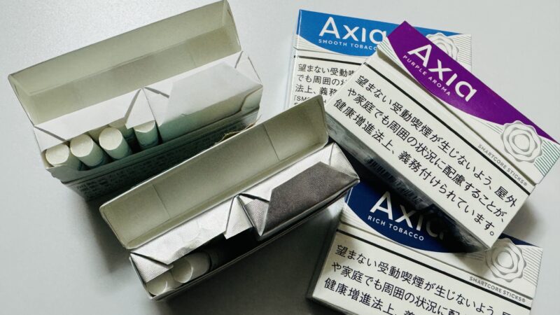 アイコス アクシアの空箱