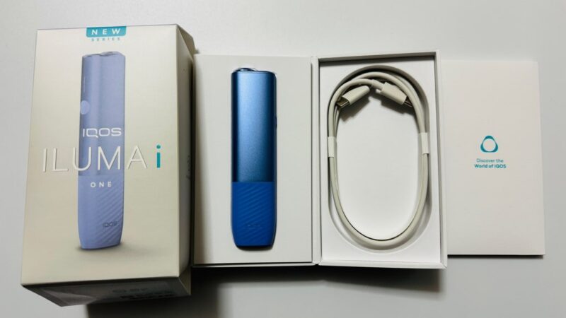 アイコスイルマiワンのセット内容