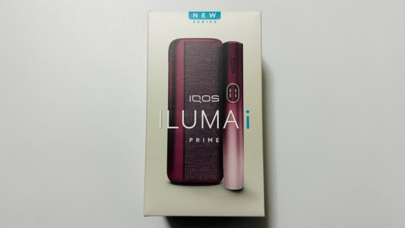 アイコスイルマiプライムのパッケージ