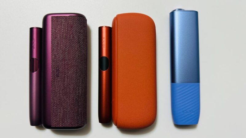 アイコスイルマiの実機3モデル