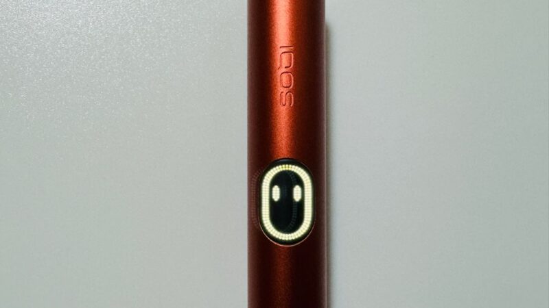 アイコスイルマiのホルダーのタッチスクリーン