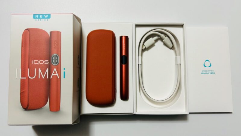 アイコスイルマiのセット内容