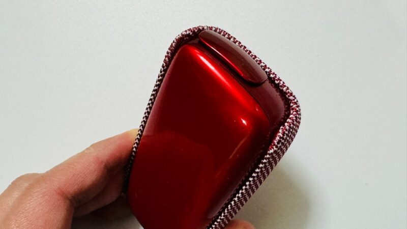 プルームXアドバンスドのオライトレッドのファブリックバックカバー