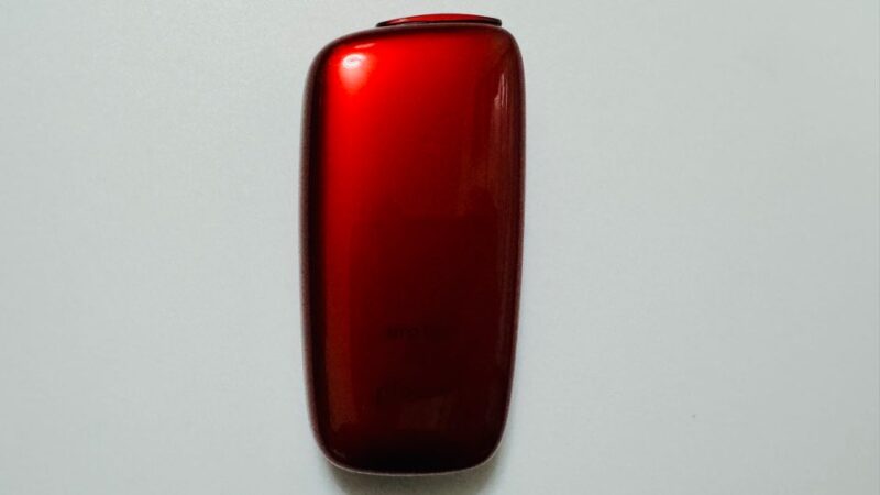 プルームXアドバンスドのオライトレッド・背面