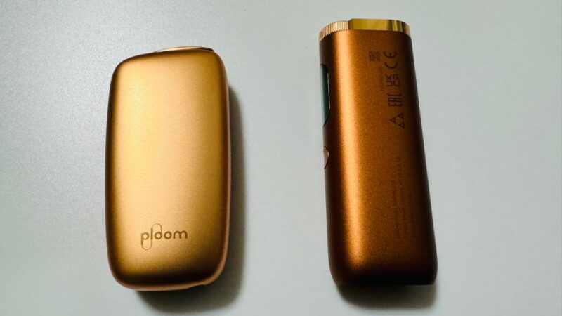 プルームXアドバンスドのブロンズグレイズとグローハイパープロのアーバンブロンズ