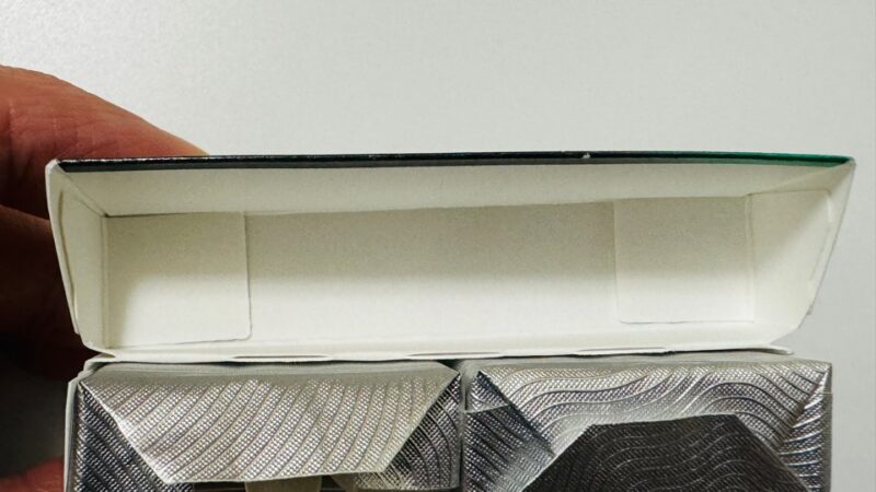 パックコードの印字がない箱