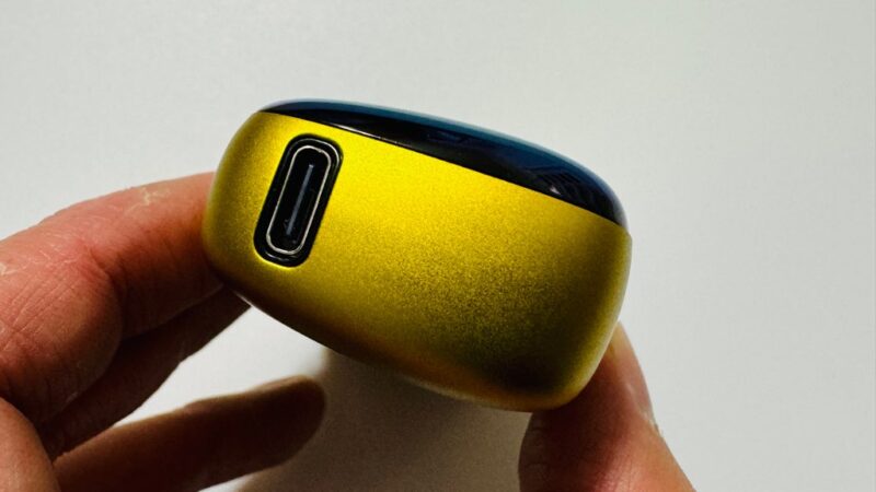 プルームXアドバンスドのライムヘイロー実機下部