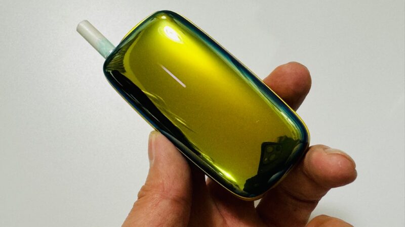 プルームXアドバンスドのライムヘイロー実機