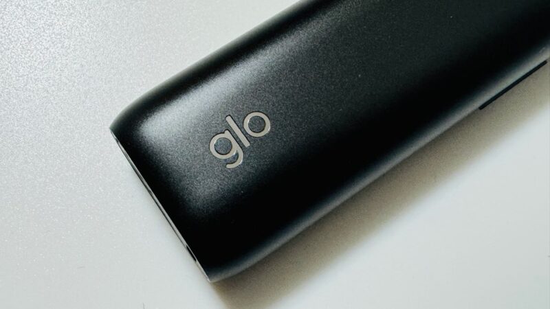 新型グローハイパー実機のロゴ部分