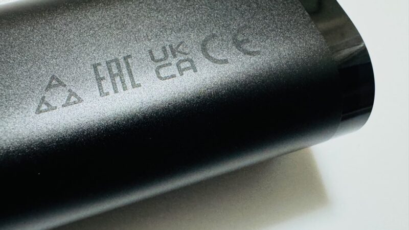 新型グローハイパー実機の背面部分