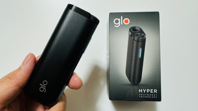 新型グローハイパー実機とパッケージ