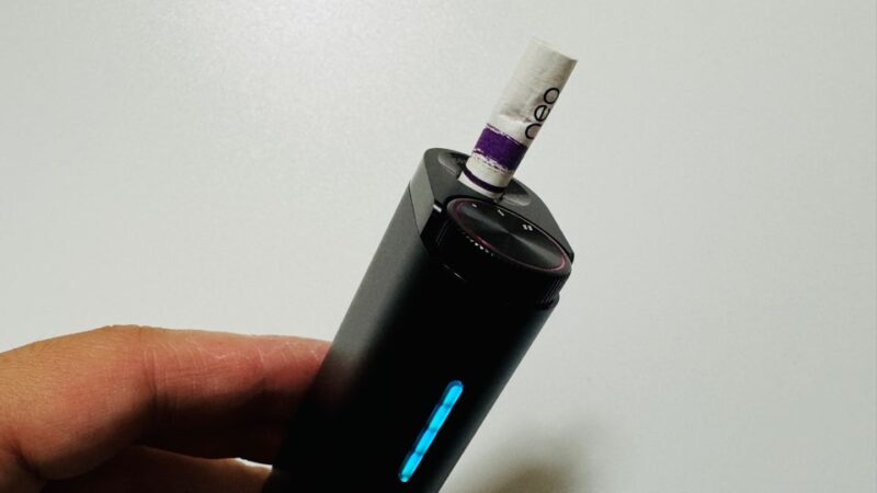 新型グローハイパー実機とたばこスティック