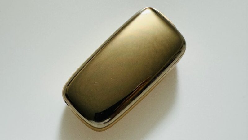 プルームXアドバンスド版シャンパンゴールド実機