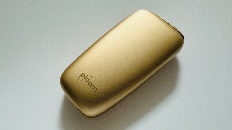 プルームXアドバンスド版シャンパンゴールド実機