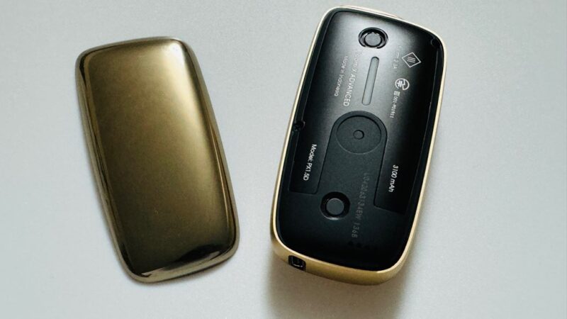 プルームXアドバンスド版シャンパンゴールドのフロントパネル