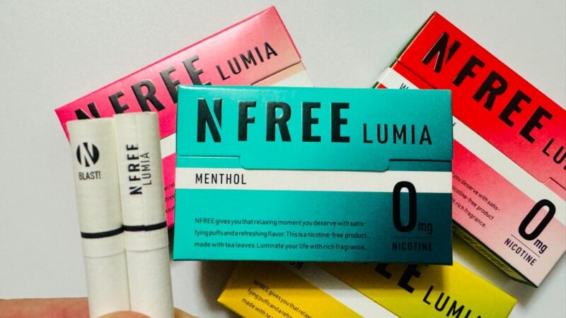 エヌフリールミアのパッケージとスティック