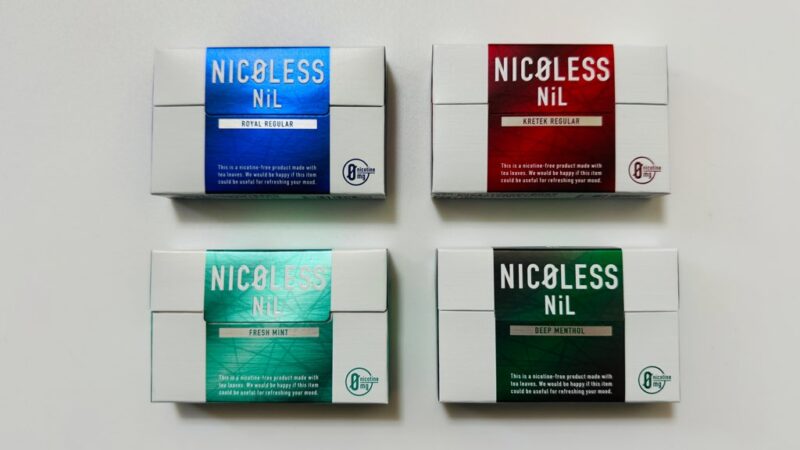 NICOLESS NiL（ニコレス ニル）の味や吸いごたえは？実際に試してみた