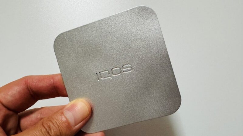 IQOSイルマiプライム アニバーサリーモデルの錫製プレート