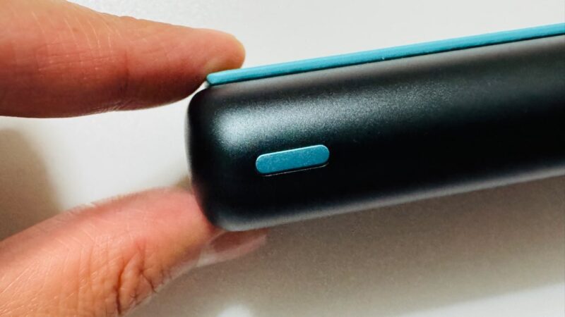 IQOSイルマiプライム アニバーサリーモデルのチャージャー側面