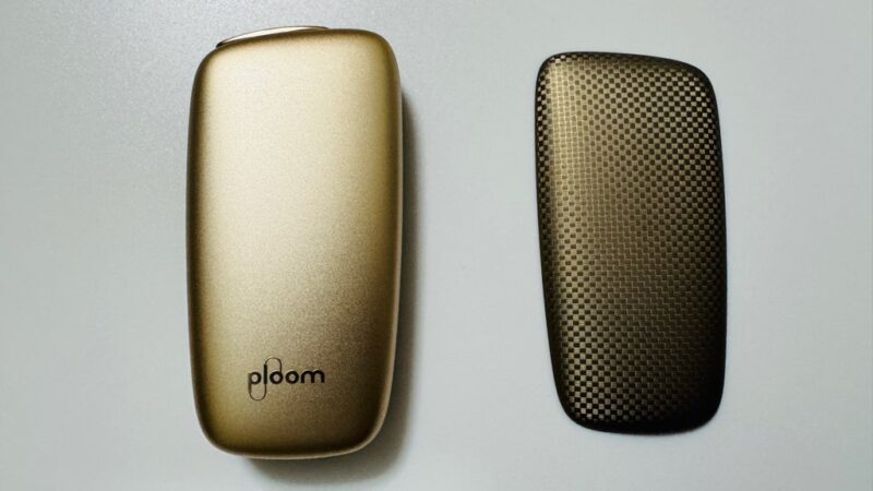 プルームXアドバンスド スクエアドシャンパンゴールド実機