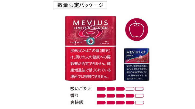 メビウス・レッド・オプションの数量限定パッケージ