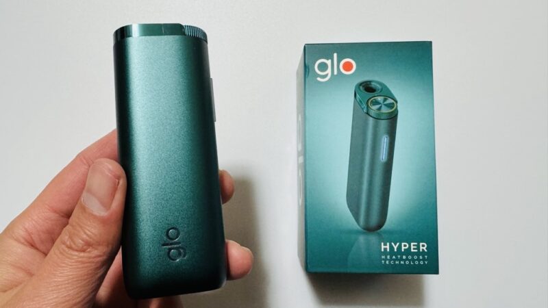 glo HYPER エメラルドグリーンの実機を紹介！鮮やかな緑の限定カラーが登場