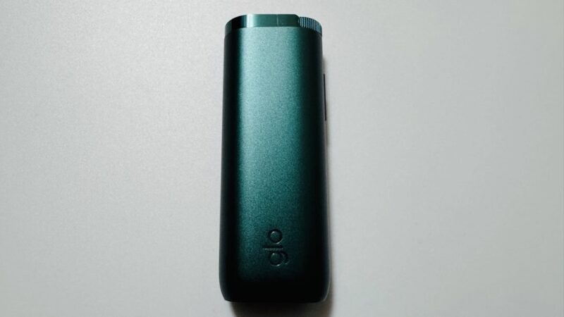 グローハイパー エメラルドグリーンの実機正面