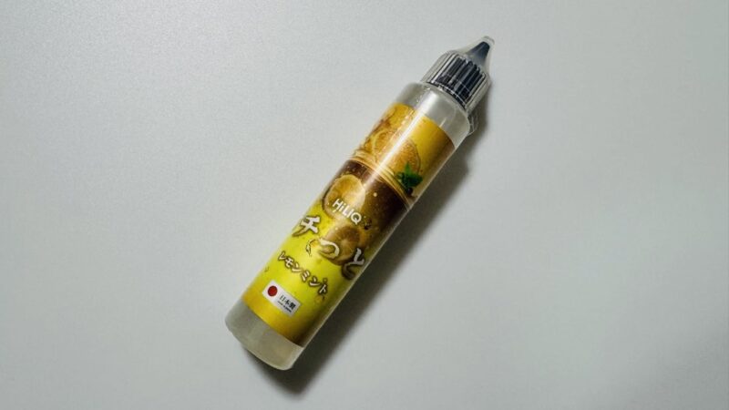 ポチっと9 レモンミントのリキッドボトル