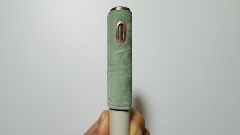 ミネラグリップパッチを付けたIQOSイルマiワンのミネラモデル