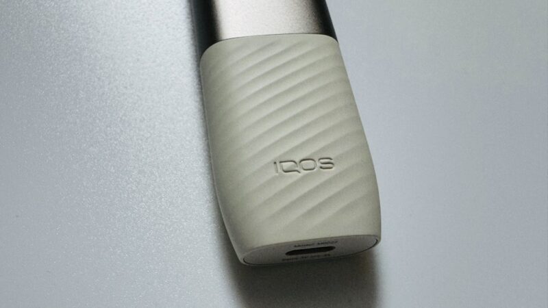 IQOSイルマiワンのミネラモデル持ち手部分