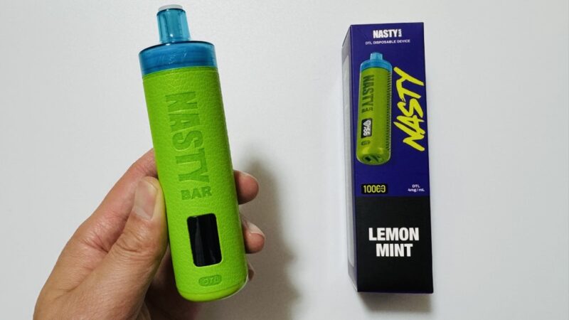 NASTY BAR 10000をレビュー！初心者にも試しやすいニコチン0.4